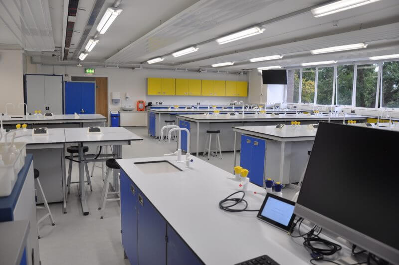 Swansea University - Chemistry Suite interior