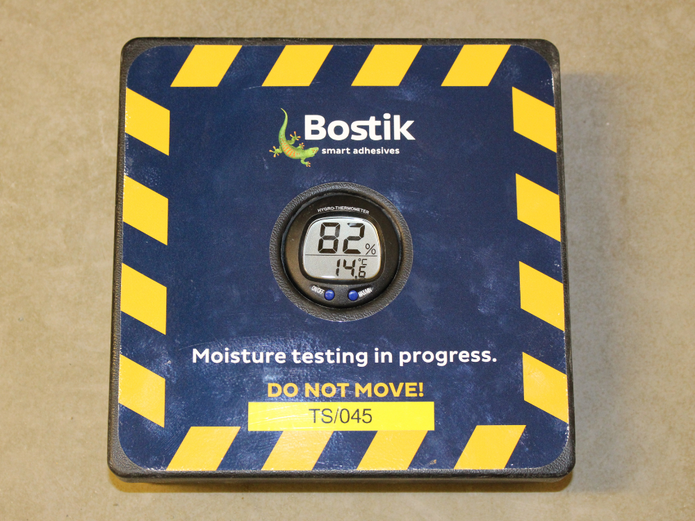 Moisture testing