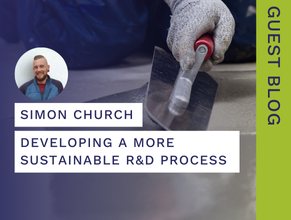 Developing a more sustainable R&D process
