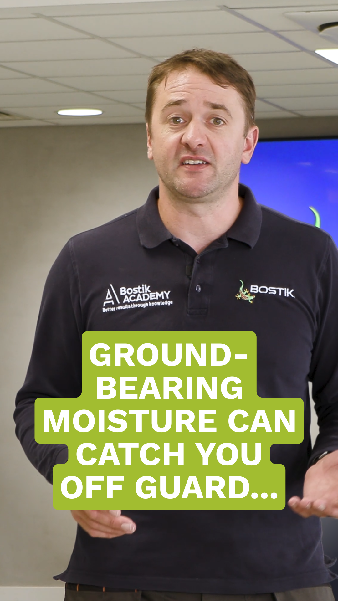 Ground-bearing moisture